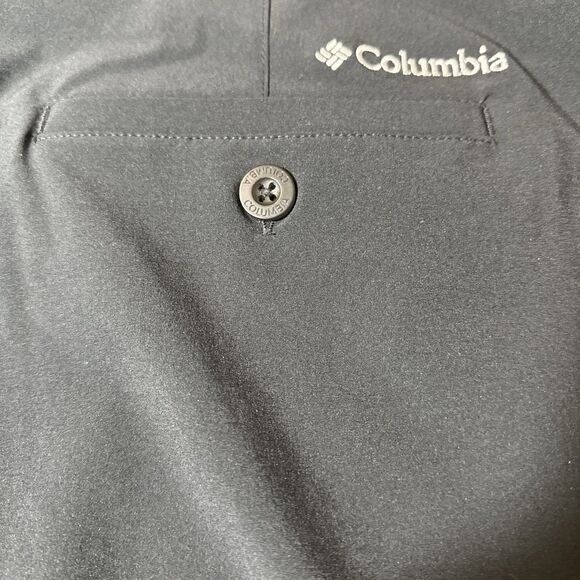 Columbia Men’s Mill Creek II 8” Tech Hike Shorts  Black Size 34 Omnishade SPF 50 - Picture 9 of 11